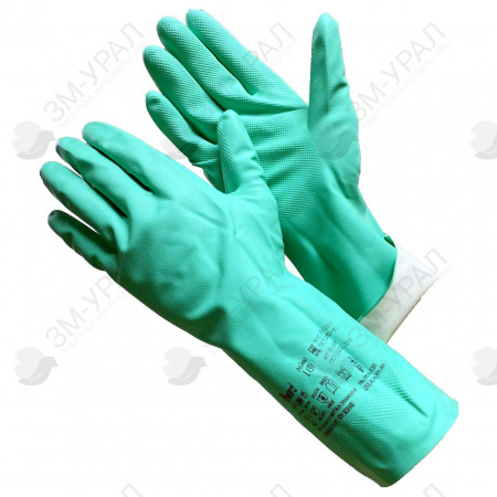 Перчатки химически-стойкие Изумруд
